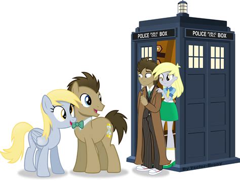 derpy hooves and doctor whooves